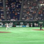 カープ　森下暢仁　VS　ジャイアンツ　坂本勇人