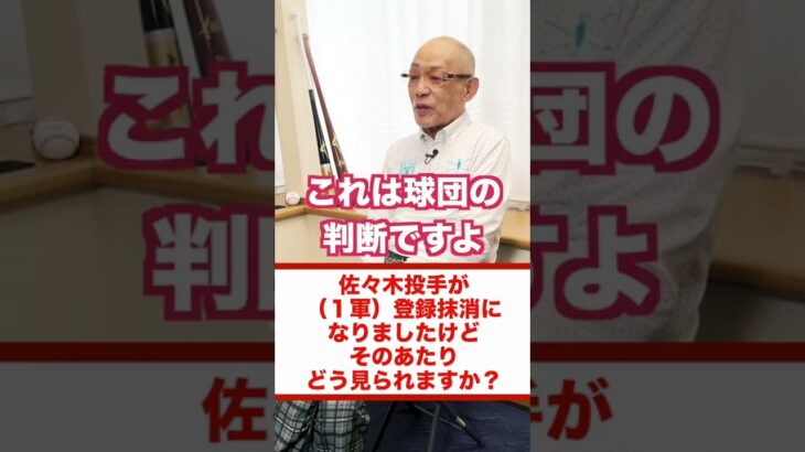 ロッテ・佐々木朗希投手と白井球審の騒動を語る【公式】落合博満のオレ流チャンネル