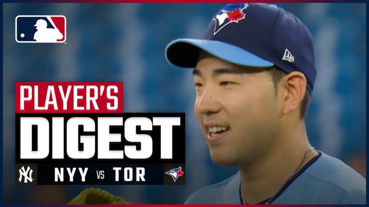 【MLB】ブルージェイズ・菊池雄星 ダイジェスト vs.ヤンキース – 移籍後5度目の登板で初勝利 – 5.5