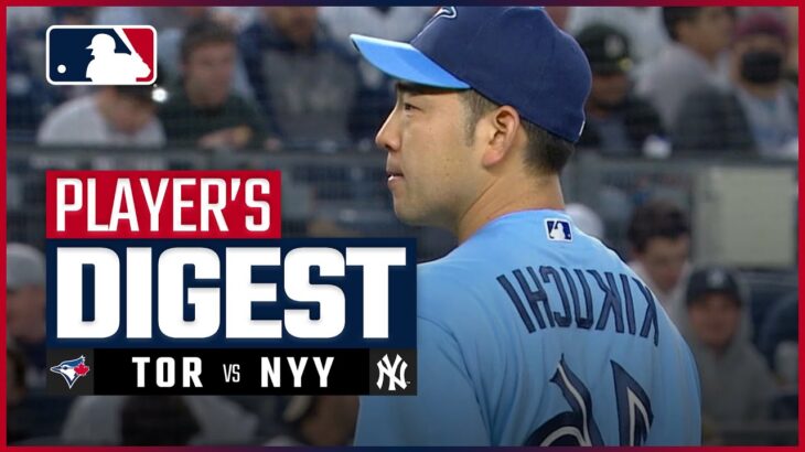 【MLB】ブルージェイズ・菊池雄星 ダイジェスト vs.ヤンキース – 5回までノーヒッターを継続も2勝目ならず – 5.11