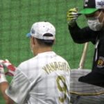 柳田悠岐塾に😍大山悠輔に優しく語りかける😚バットに興味津々なギータ様😙プロ野球オールスター😌2022.7.26