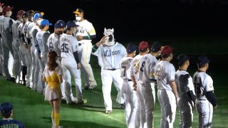 【山川穂高😙謎の被り物🥹】2022年プロ野球オールスターゲーム😃パリーグスタメン発表シーン✨✨2022.7.26