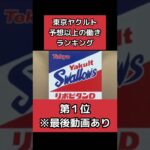 【プロ野球】ヤクルトスワローズ予想以上の働きランキング