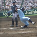 近江 岡﨑幸聖 激走!!!(高松商業戦/第104回全国高等学校野球選手権大会)