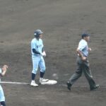 近江 清谷大輔 タイムリースリーベース(下関国際戦/第104回全国高等学校野球選手権大会)