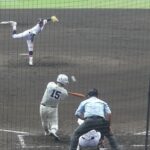 二松学舎大付 片井海斗 ホームラン(社高校戦/第104回全国高等学校野球選手権大会)