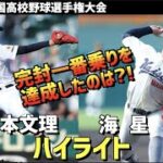 【第104回選手権】日本文理  vs  海星　ハイライト