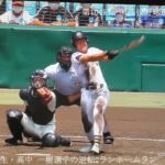 第104回全国高校野球選手権大会1回戦/聖光学院高校2年生・高中 一樹選手の逆転2ランホームラン