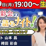 【ゲスト:山本昌】歴代最強サウスポーランキング／1週間のプロ野球を総チェック！【袴田彩会の野球を語らナイト★毎週月曜19時～生配信！】