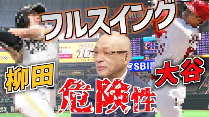 【落合博満】柳田悠岐と大谷翔平のスイング比較！フルスイングの危険性【切り抜き/柳田悠岐/大谷翔平/フルスイング/ホームラン】