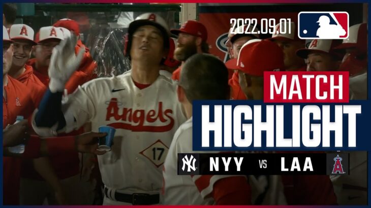 【MLB】9.1 ヤンキース vs エンゼルス 日本語ハイライト