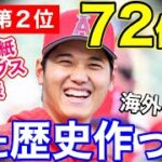 大谷翔平、72億円超と発表!メジャーで最も高価な選手の1人に！【海外の反応】