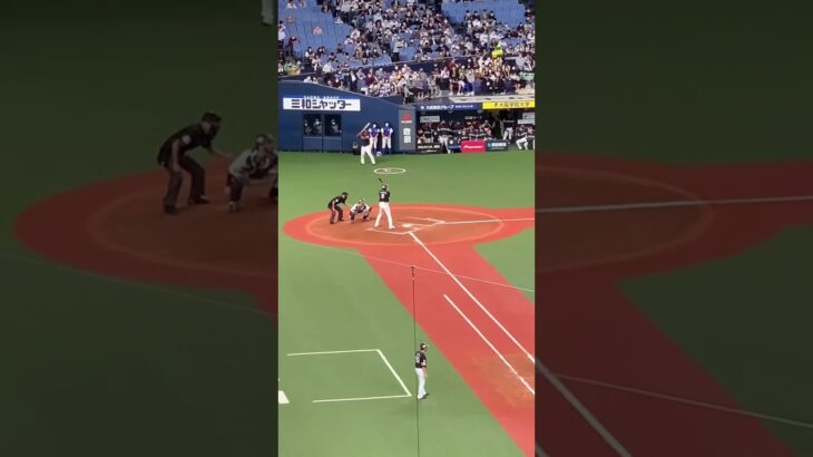 ソフトバンク柳田の特大ファールの瞬間【CSﾌｧｲﾅﾙ vsオリックス】