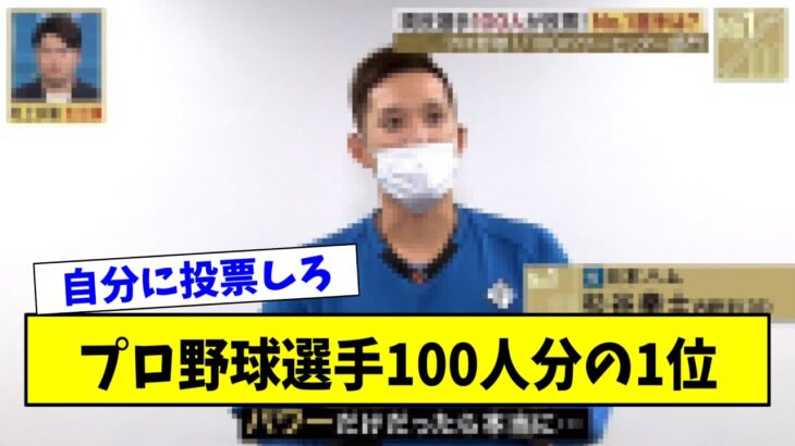 プロ野球選手100人分の1位　パワーヒッター部門2022【なんＪ反応】