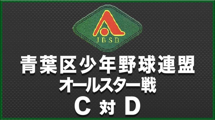 2022 青葉区少年野球連盟 オールスター戦 C対D