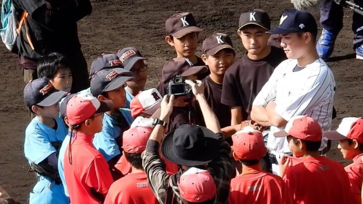 【朗報】坂本勇人さん、野球少年達に大人気！【名球会ベースボールクラシック】【オールスター】2022年12月10日