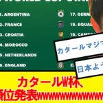 カタールW杯、最終順位発表wwwwwwwwwwwwwwwwww日本代表ようやっとる！【2ch,なんJまとめ,なんG,5ch】