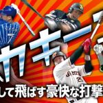 【逆方向へカキーン！】これぞプロ！流して飛ばす豪快な打撃まとめ