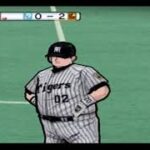 PS2　激闘プロ野球（fierce professional baseball）　水島新司オールスターズVSプロ野球　パ（藤村）VSセ（真田）IOHD0068