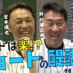 【 伝説の遊撃手が勢揃い！】野村 × 宮本 × 石井 × 鳥谷が語る〝 ショート の醍醐味〟とは　＜ 日本 プロ野球 名球会 ＞