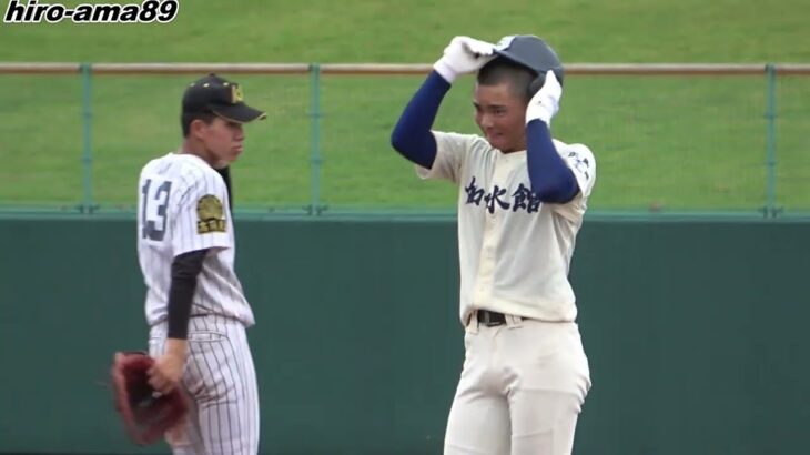 【１回裏】　高陽東高校 対 如水館高校　《第104回高校野球選手権・広島大会》