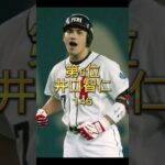 【プロ野球】通算デッドボール受けたランキングTOP10 #shorts