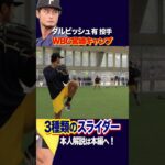 ダルビッシュ有…３種類のスライダー！WBC宮崎キャンプ