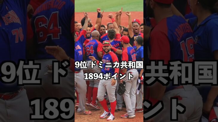 【WBC2023】野球世界ランキング最新版