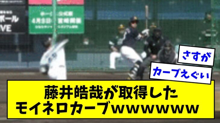 【えげつない】ソフトバンク・藤井皓哉が取得したモイネロカーブwwwwwwwwwww【なんJまとめ】