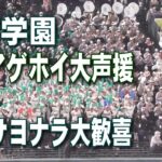 凄まじい！元祖アゲアゲホイホイ大声援（長編）10回サヨナラで大歓喜　報徳学園　準々決勝 2023年第95回センバツ高校野球大会