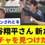 【次から次へ】大谷翔平さん また新たなオモチャを見つけた模様【なんJ反応】