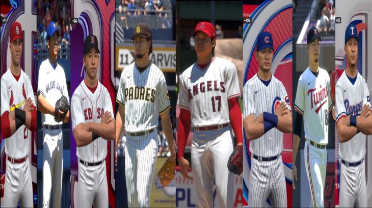 【MLB The Show 23】日本人メジャーリーガー集 大谷翔平 ダルビッシュ有 吉田正尚 鈴木誠也 菊池雄星 前田健太 ヌートバー 筒香嘉智【MLB】