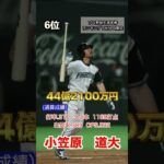 プロ野球生涯年俸ランキング！※NPB限定