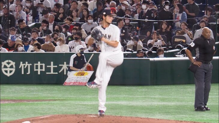 【WBC】先発ダルビッシュ有の初回全部見せ‼︎ 東京ドーム侍ジャパン日本対韓国