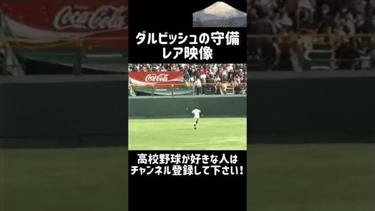 【高校野球】ダルビッシュの守備レア映像【甲子園】