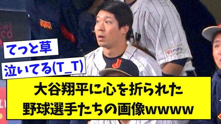 大谷翔平に心を折られた野球選手たちの画像wwwwwwwww【なんJ反応】