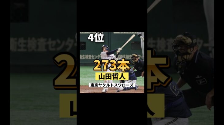 現役通算本塁打トップ10#プロ野球 #侍ジャパン #wbc #山田哲人 #坂本勇人 #山川穂高 #中村剛也 #ランキング #baseball