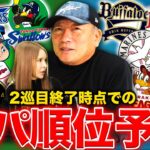 【セパの順位予想】”明るい光が見えない球団は？”1巡目終了時で判断!!次の2巡目終了時に首位に立つのはどこだ？【プロ野球】