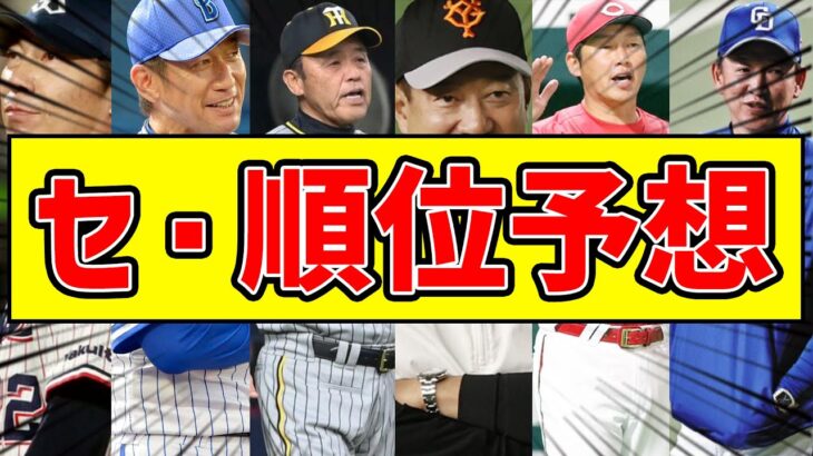 【徹底分析】2023年、セリーグの順位予想！！！！！！【プロ野球開幕】