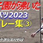 【第95回記念選抜高校野球大会】好プレー集③（第8日～第9日）