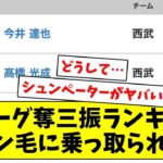 【山賊投手陣】パリーグ奪三振ランキング、ロン毛に乗っ取られる【なんJ/なんG/プロ野球反応/2ch/5ch/まとめ】