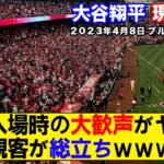 【現地映像まとめ】大谷翔平がコールのされた時の歓声がヤバすぎる！【エンゼルス】