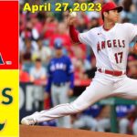 ロサンゼルス エンゼルス vs オークランド アスレチックス (イニング 5-9) 2023 年 4 月 28 日 | MLB Season 2023