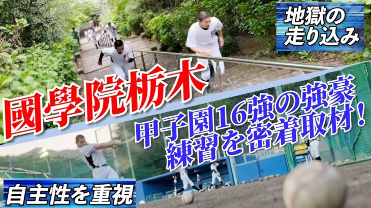 【國學院栃木に完全密着】甲子園16強の練習リポート！「自主性を重視し、自ら考える」スタイルに迫る