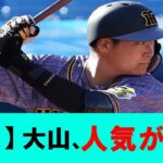 【朗報】阪神タイガース、大山がオールスターファン投票1位になる【なんJ なんG野球反応】【5ch】