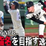 【上位指名に向けて】U-18代表や世代屈指の二刀流など　指名漏れから数年後のNPB入りを目指す逸材たち