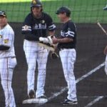 大竹耕太郎との対決😄ソフトバンクホークス柳田悠岐‼️17打席ぶりの爆音ヒット😄さらにヒットでマルチなシーン😄2023.6.17阪神対ホークス