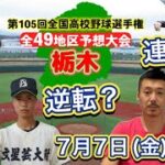 【栃木大会(19/49)】強打の作新学院連覇へ・文星芸大付の逆転は？昨年に続け國學院栃木・佐野日大の成長は・青藍泰斗も突き抜けたら・宇都宮商＆工も【第105回全国高校野球選手権大会】