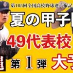 夏の甲子園 49代表校予想 2023 ①沖縄《第105回全国高校野球選手権記念大会》