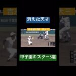 [消えた天才]甲子園のスター5選 #野球#高校野球#甲子園